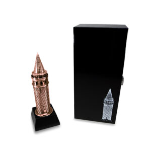Galata Kulesi Metal Biblo Özel Seri - Antik Bronz 1