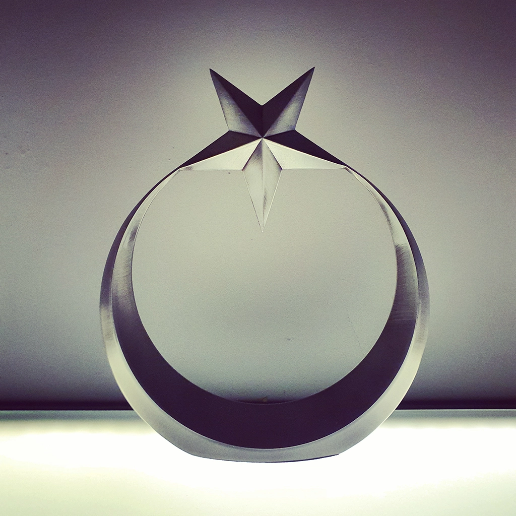 Ay Yıldız Metal Biblo